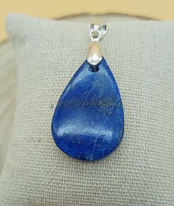 Colgante cabujón Lapislázuli gota