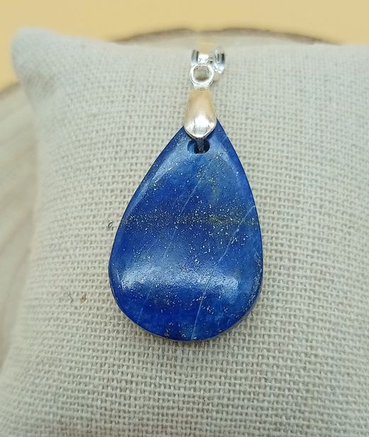 Colgante cabujón Lapislázuli gota