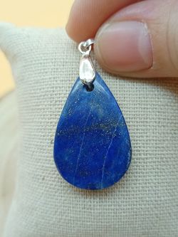 Colgante cabujón Lapislázuli gota