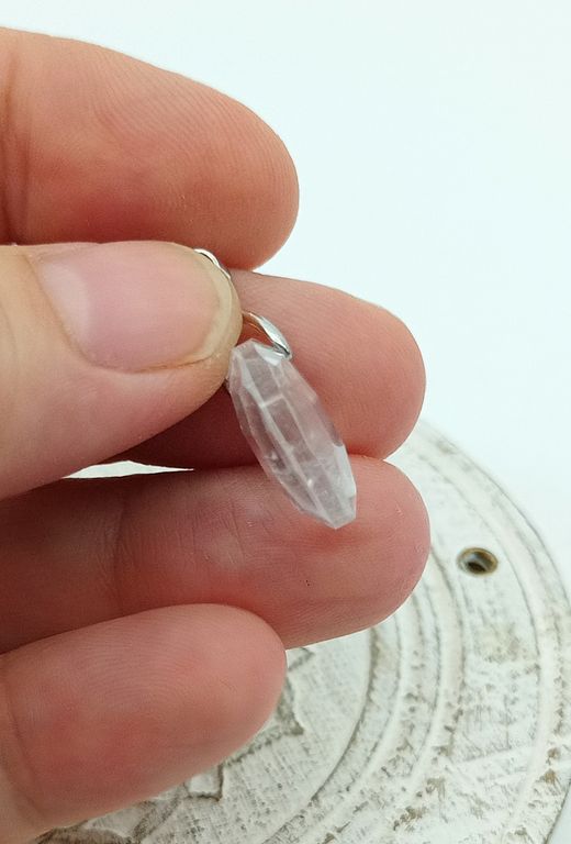 Colgante Cuarzo cristal de roca