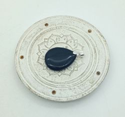 Colgante de Ónix gota plano
