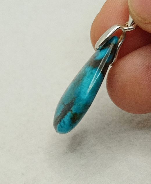 Colgante de Turquesa ovalado