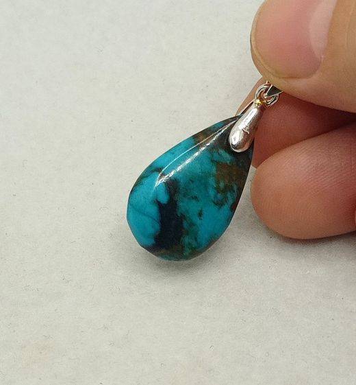Colgante de Turquesa ovalado