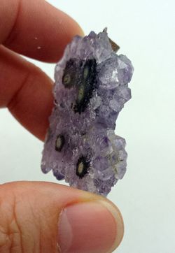 Colgante estalactita Amatista