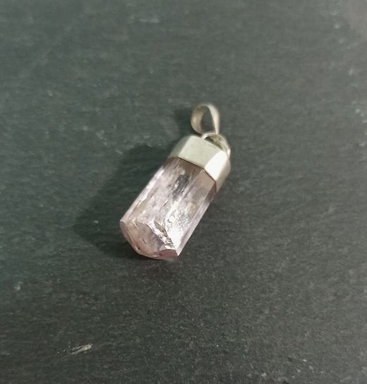 Colgante Kunzita cristal
