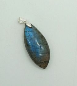 Colgante labradorita azul