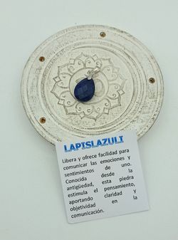 Colgante Lapislázuli facetado