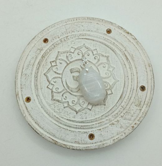 Colgante Piedra Luna ovalado