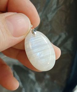 Colgante Piedra Luna ovalado