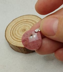 Colgante Rodonita facetado