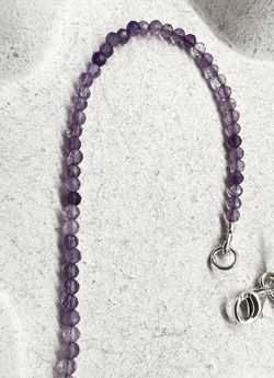 Collar de Amatista con colgante central