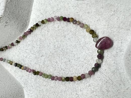 Collar de Turmalina Multicolor