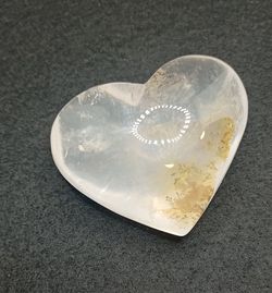 Corazón Cuarzo dendrítico - Ref.4