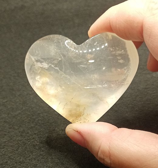 Corazón Cuarzo dendrítico - Ref.4
