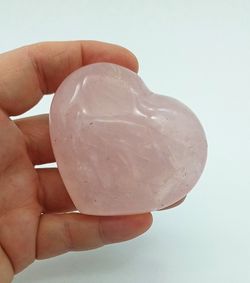 Corazón Cuarzo rosa