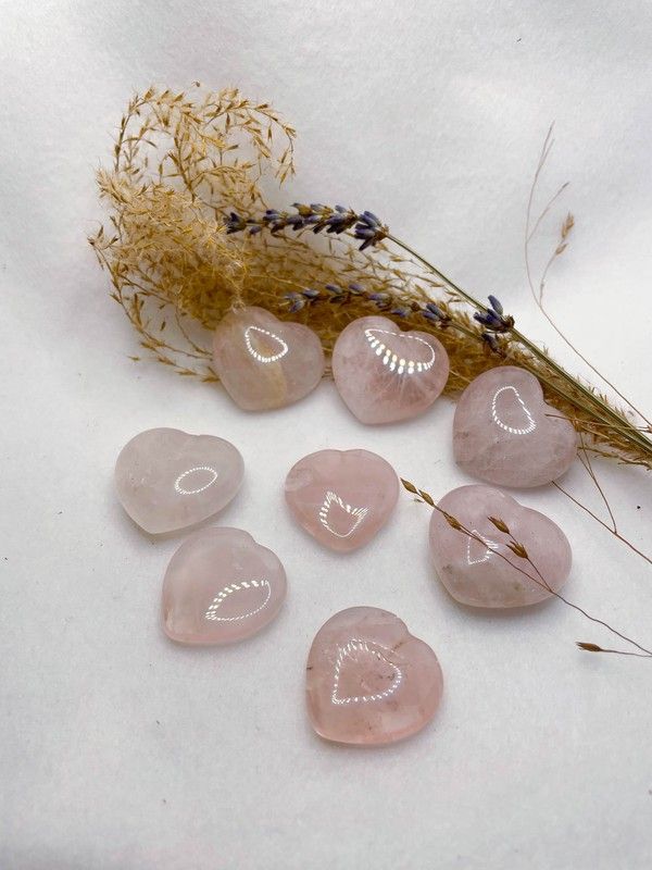 Corazón de Cuarzo rosa XS — litosphera