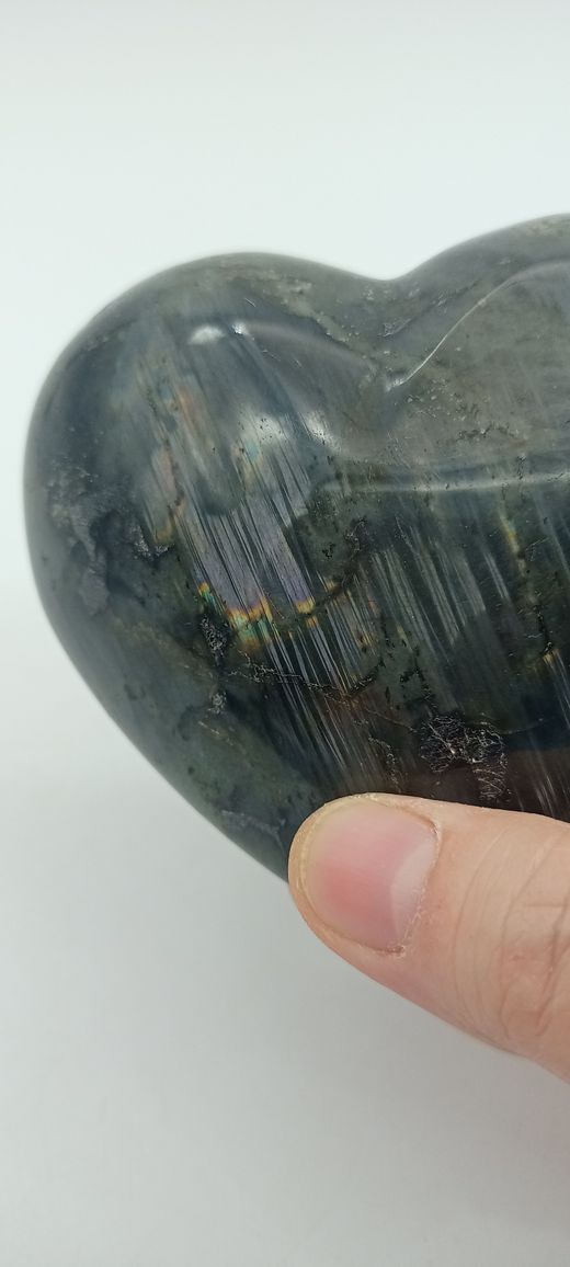 Corazón de Labradorita