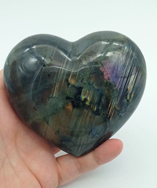 Corazón de Labradorita