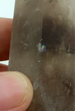 Cristal de Cuarzo ahumado