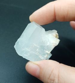 Cristal individual de Aguamarina