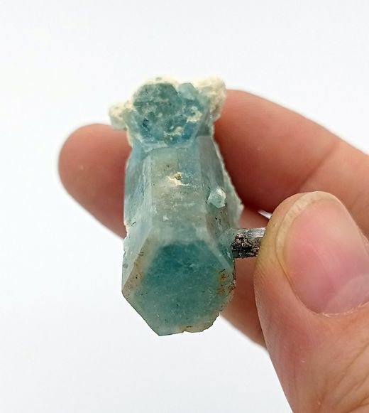 Cristal individual de Aguamarina