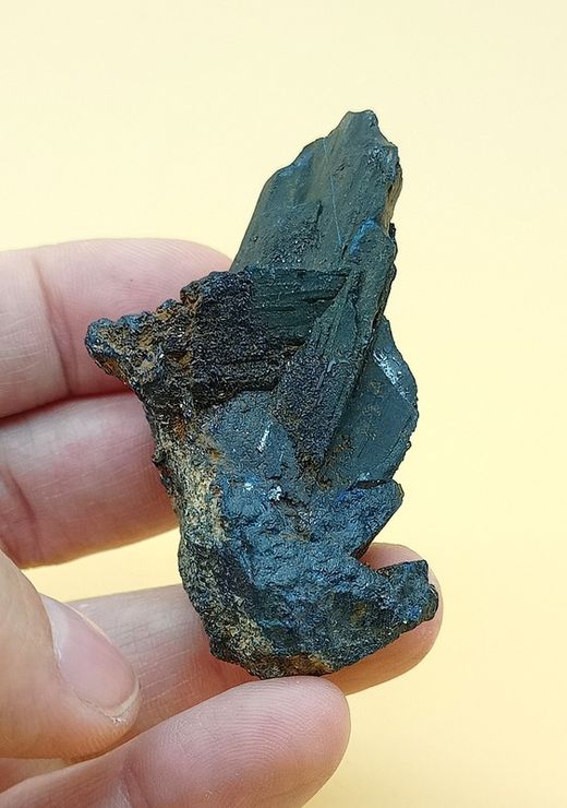 Cristales de Azurita