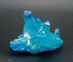 Cuarzo Aqua aura en drusa