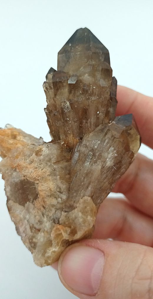 Cuarzo Citrino fantasma
