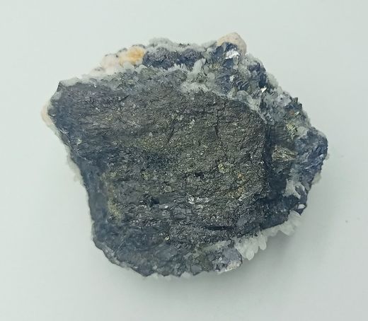 Cuarzo sobre Galena con Manganocalcita
