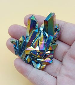 Cuarzo Titán Aura drusa de cristales