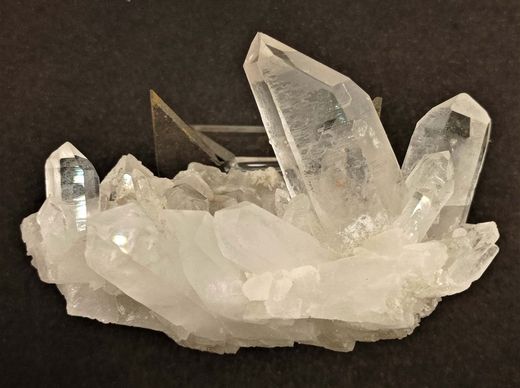 Cuarzo, (var., Cristal de roca) en drusa