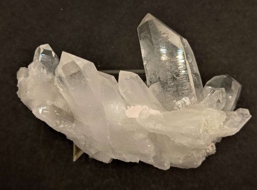 Cuarzo, (var., Cristal de roca) en drusa
