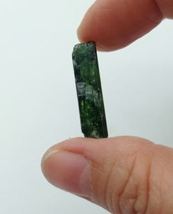 Diopsido cristal individual