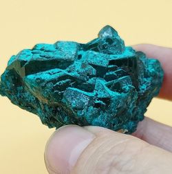 Dioptasa con Malaquita