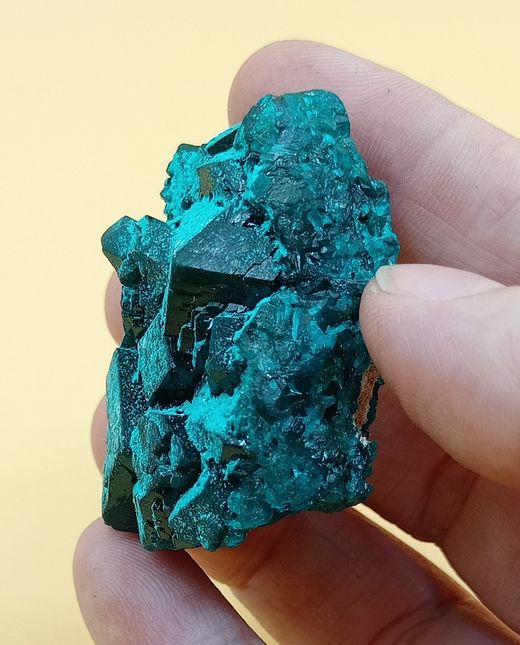 Dioptasa con Malaquita