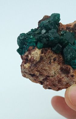 Dioptasa grupo de cristales