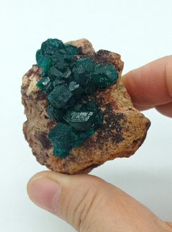 Dioptasa grupo de cristales