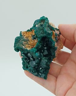 Dioptasa grupo de cristales