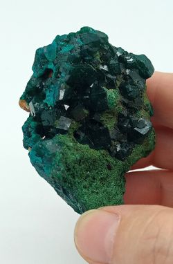 Dioptasa sobre Malaquita