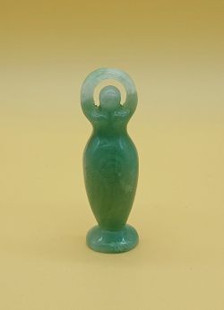 Diosa espiral Aventurina verde