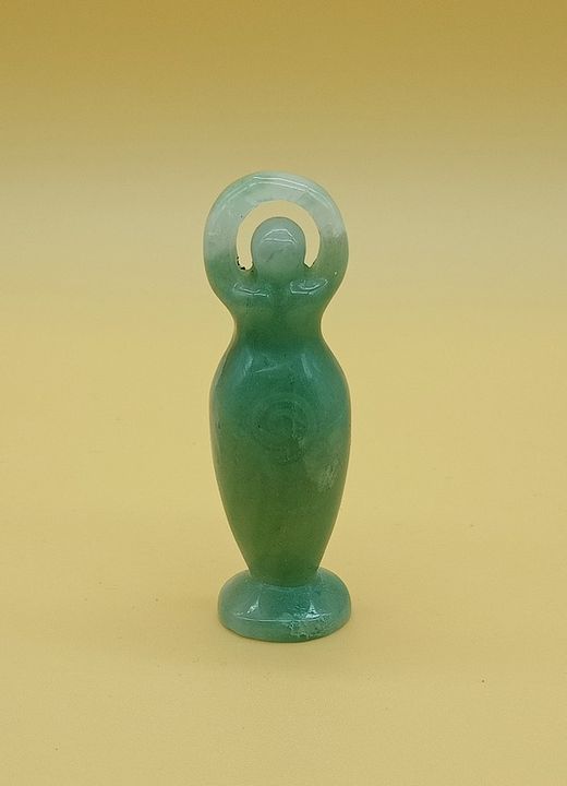 Diosa espiral Aventurina verde