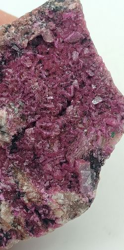 Dolomita cobaltífera cristales sobre dolomía