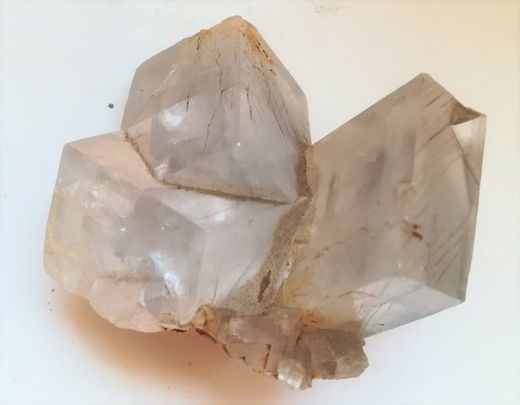 Dolomita grupo de cristales romboédricos