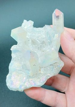 Drusa de Cuarzo Ángel aura (Ref.1)