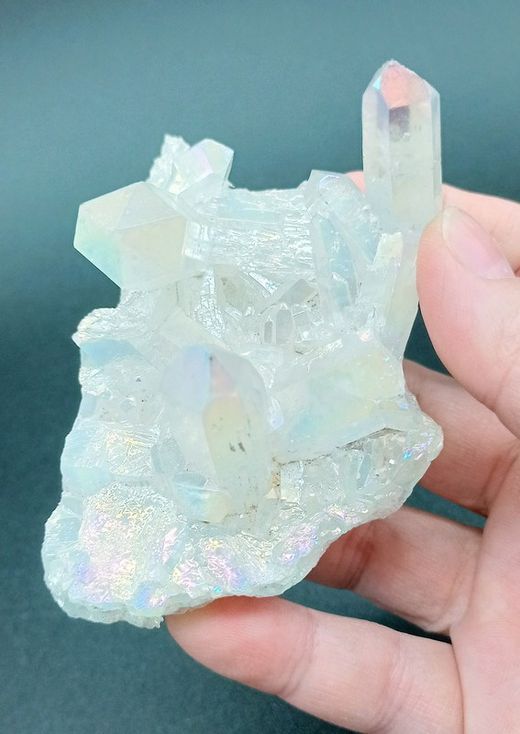 Drusa de Cuarzo Ángel aura (Ref.1)