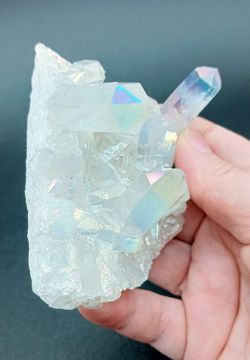 Drusa de Cuarzo Ángel aura (Ref.1)