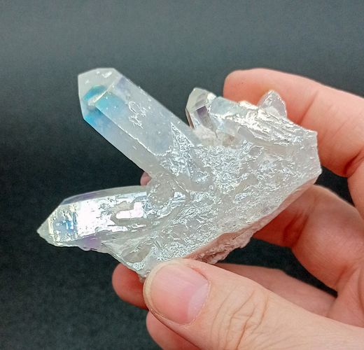 Drusa de Cuarzo Ángel aura (Ref.2)