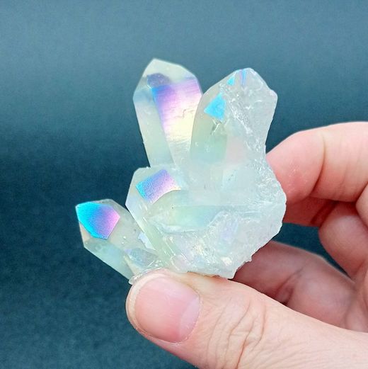 Drusa de Cuarzo Ángel aura (Ref.2)