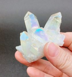 Drusa de Cuarzo Ángel aura (Ref.2)