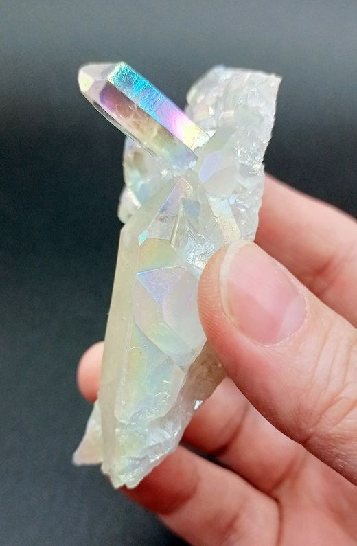 Drusa de Cuarzo Ángel aura (Ref.3)